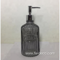 Lotion Dispenser Amber Glass pump bottle